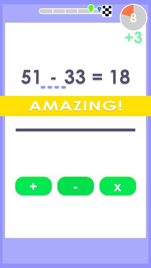 数学口算赛跑游戏安卓版图片1