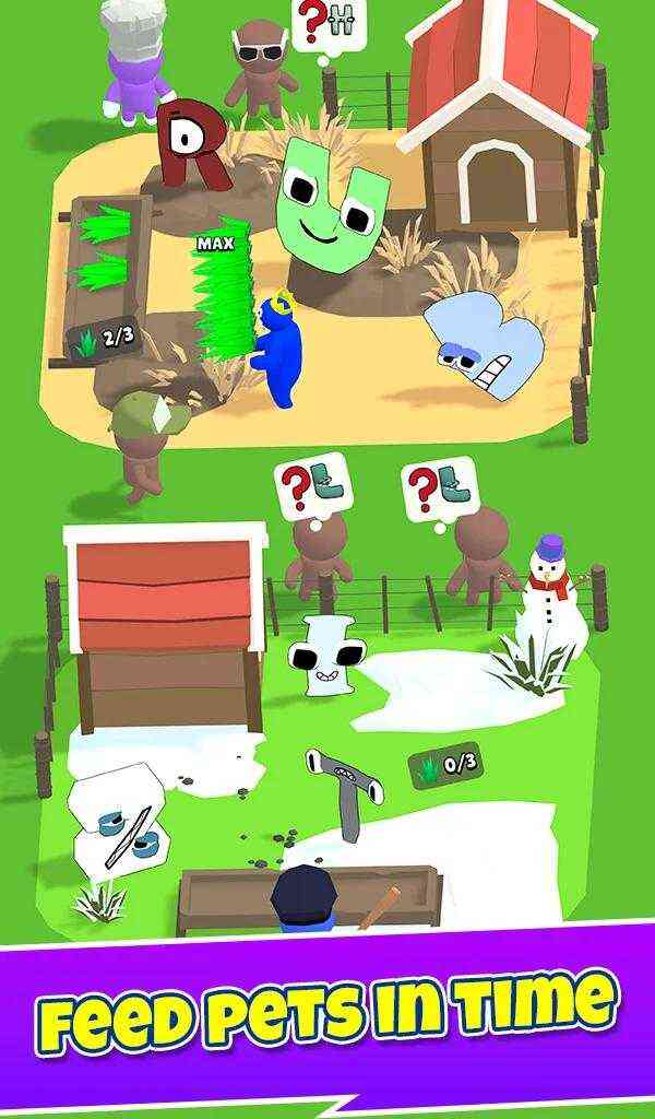 空闲字母动物园游戏安卓最新版图片1