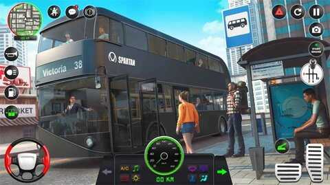 城市长途汽车模拟器3D安卓版2023下载  v1.51图1